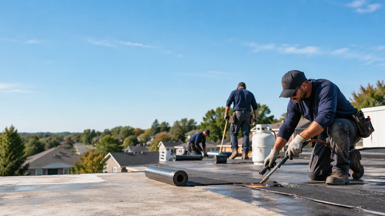 Flat Roof Leak Repair providers in Bruce, WI